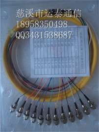 FC-UPC电信级12芯圆头束状尾纤生产厂家