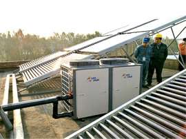 太阳能真空管管式集热工程设备厂家