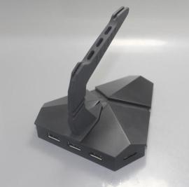 新款幽灵蝎HUB usb2.0分线器集线器读卡器 hub集线器游戏鼠标线夹