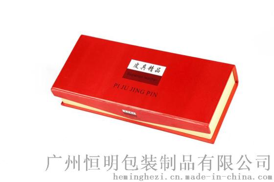 广州恒明包装红色高光油漆木盒