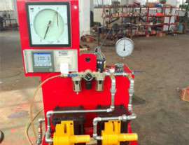 供应生产机械圆盘记录仪气动试压泵