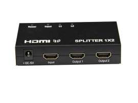 HDMI分配器1分2路分配器一分二出厂价分配器支持3D