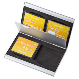 供应铝制CF卡盒sd tf卡盒 金属铝CF卡包